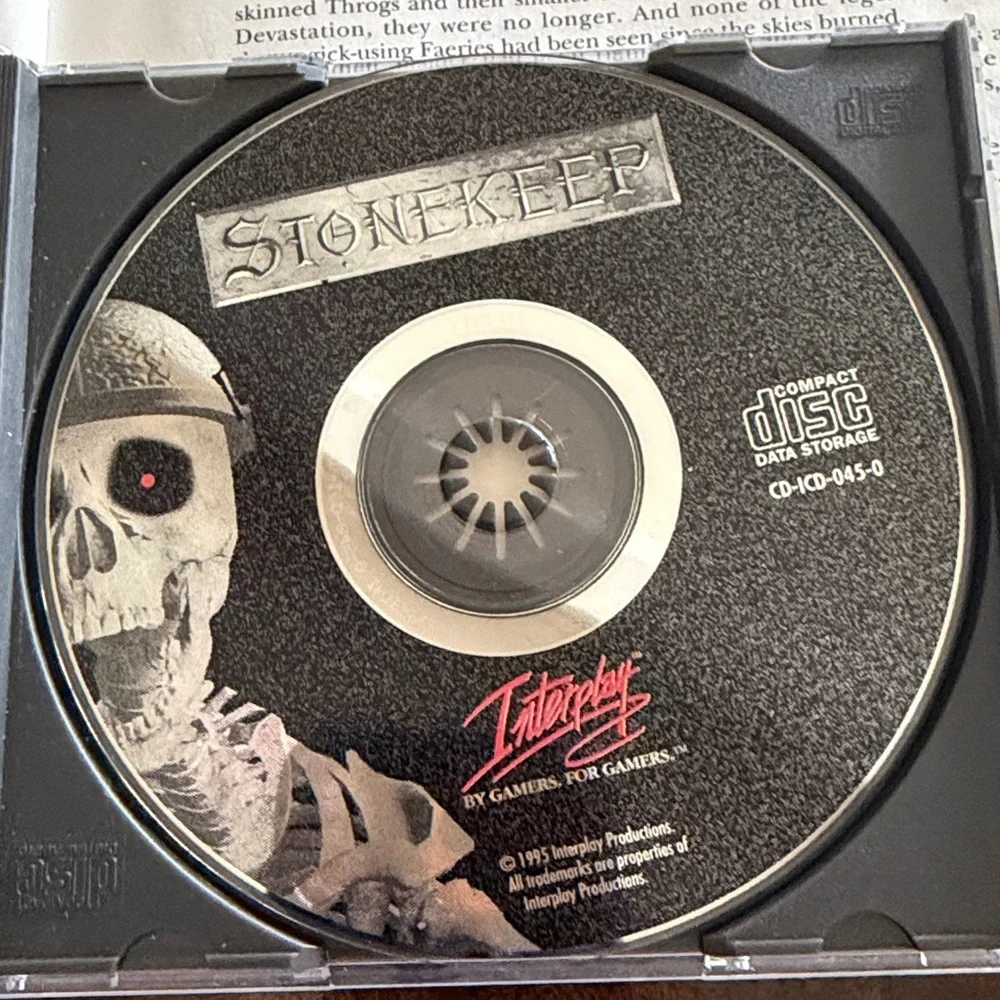 Complete Stonekeep Game: The Novella, The Strategy Manual, The Disc with Booklet